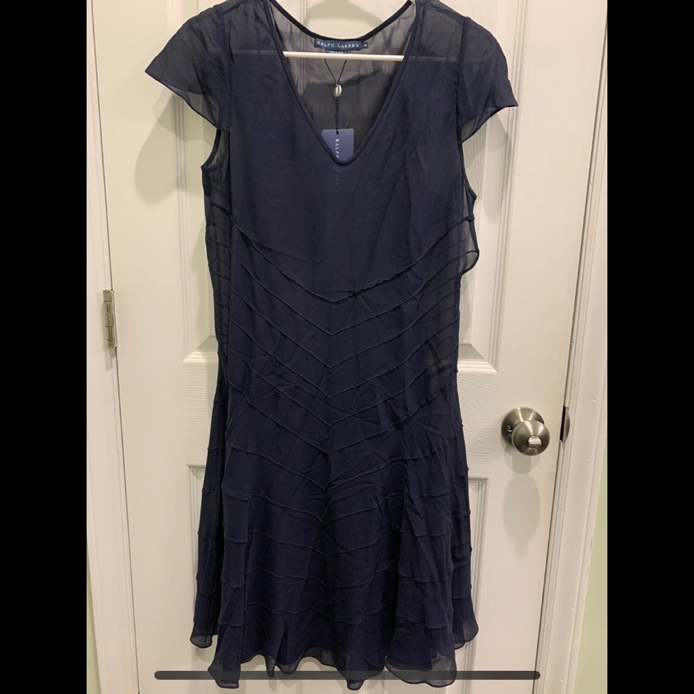 Ralph Lauren Blue Label Dress Size 10 NWT
